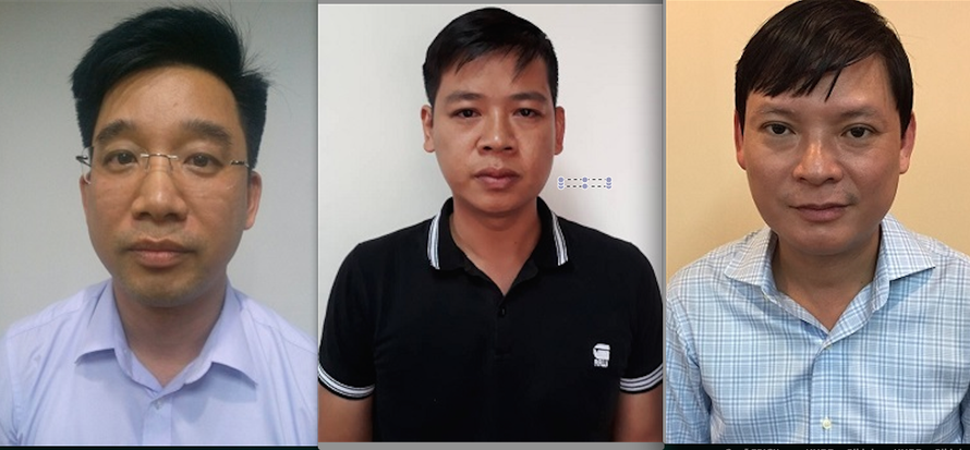 Các đối tượng bị khởi tố 