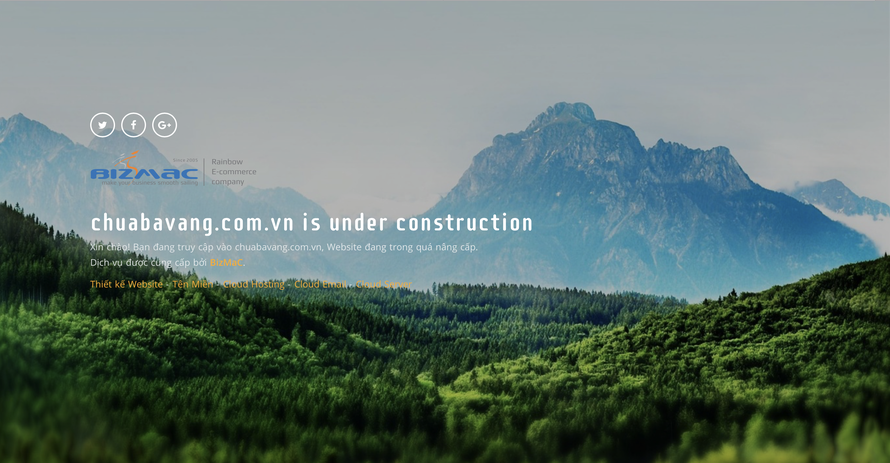 Trang thông tin điện tử chùa Ba Vàng bị yêu cầu dừng hoạt động 