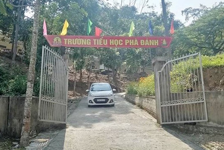 Trường Tiểu học Phà Đánh nơi ông V. đang công tác