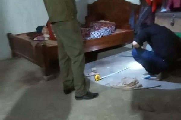 Căn nhà nơi xảy ra sự việc. 