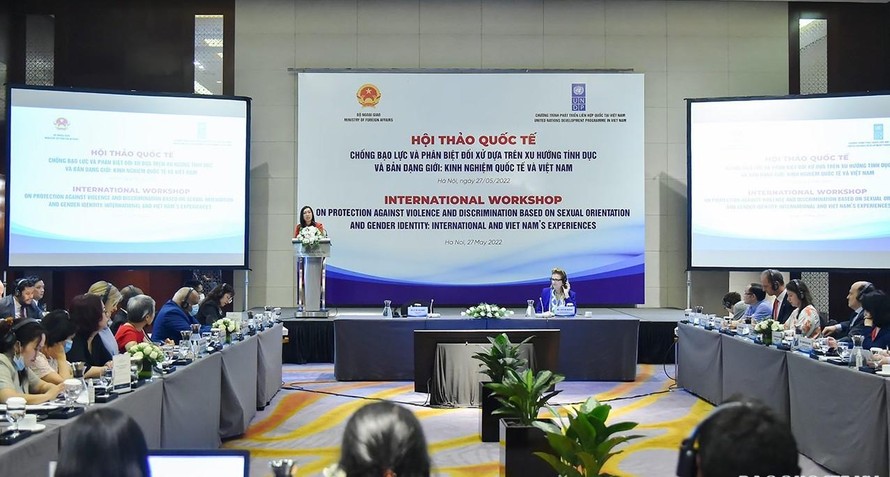 Quang cảnh buổi Hội thảo quốc tế.