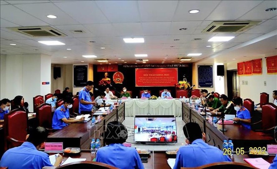 Quang cảnh buổi Hội thảo.