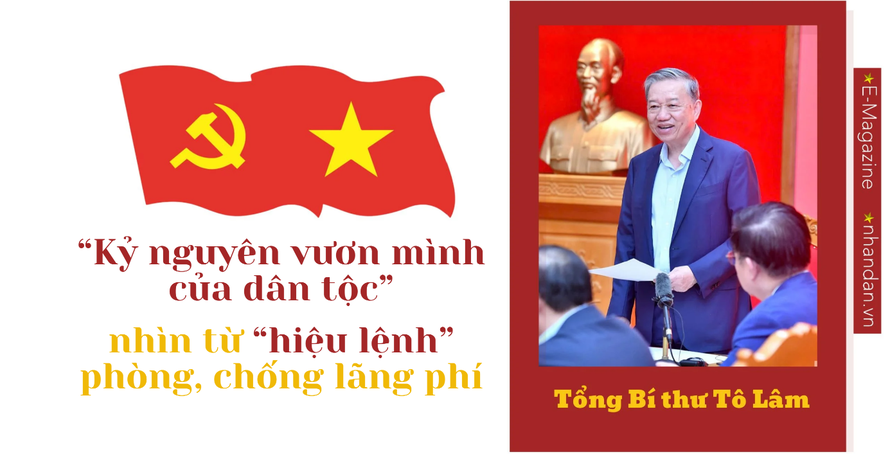 Hiệu lệnh từ Tổng Bí thư Tô Lâm trong phòng, chống lãng phí (Ảnh Internet)