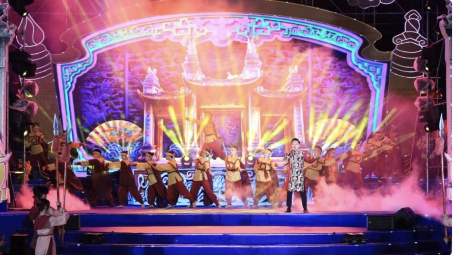 Những tiết mục đặc sắc trong chương trình Hào khí Thăng Long - Linh thiêng Tây trấn.