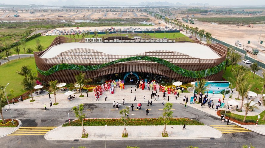 Văn phòng bán hàng Vinhomes Global Gate Hạ Long tại Tuần Châu (Quảng Ninh) chính thức khai trương sáng 10/4/2026 