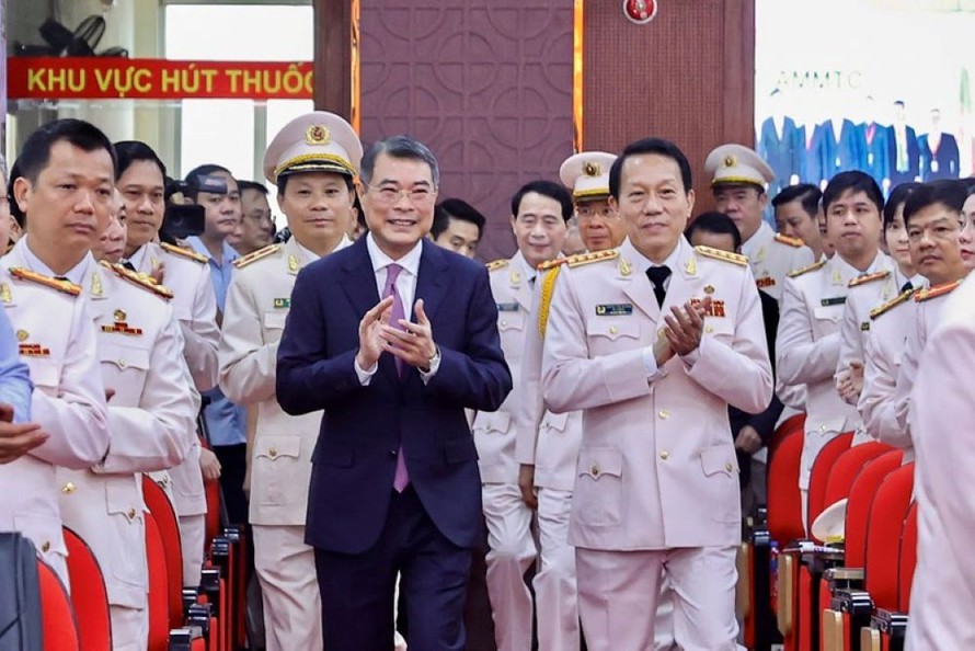 Thủ tướng Chính phủ Lê Minh Hưng dự Lễ kỷ niệm 80 năm ngày truyền thống lực lượng Cảnh sát hình sự, Bộ Công an.