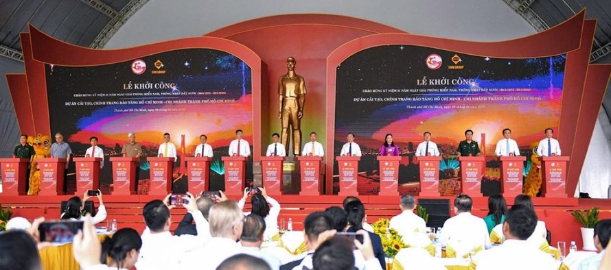 Lễ khởi công Dự án Cải tạo, chỉnh trang Bảo tàng Hồ Chí Minh – Chi nhánh TP.HCM vào ngày 29/4/2026