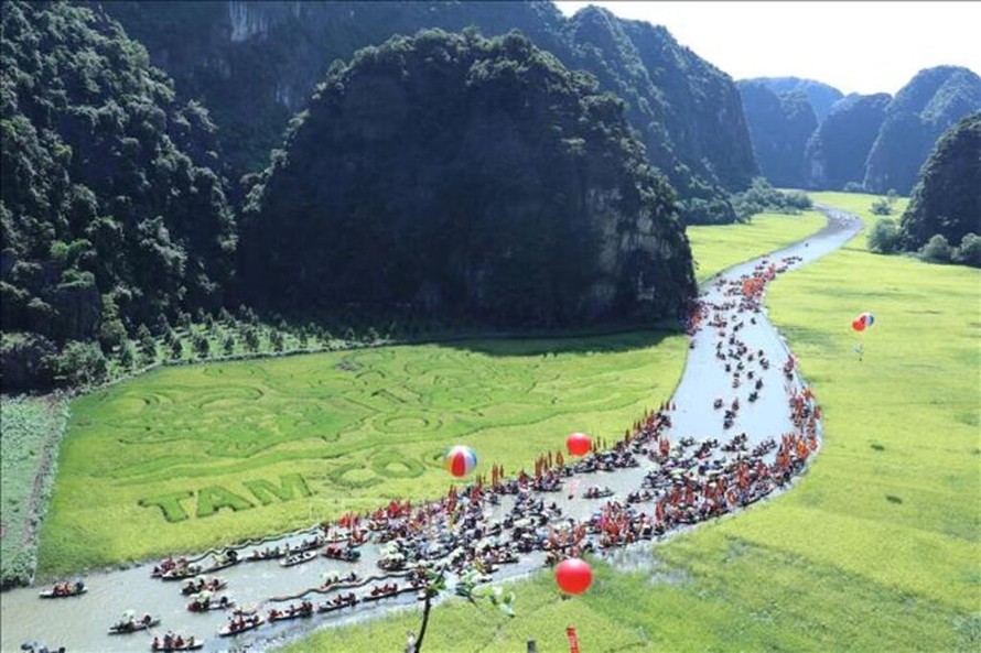 Lễ hội Sắc vàng Tam Cốc mang đậm bản sắc văn hóa nông nghiệp 