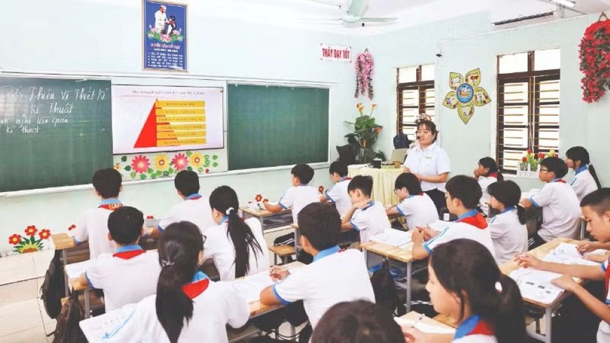Trường trung học cơ sở Yên Biên (phường Hà Giang 2, tỉnh Tuyên Quang) luôn hướng tới các tiêu chuẩn cao hơn về chất lượng giáo dục 
