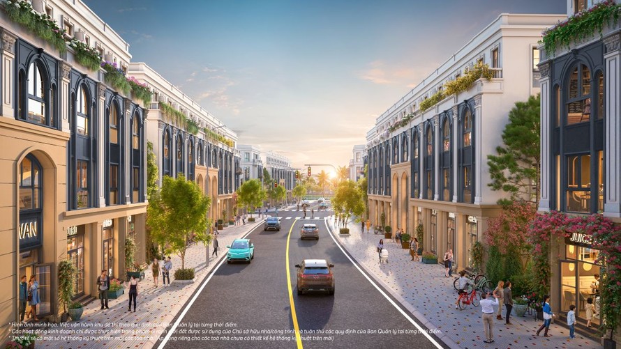 Nhà phố liền kề tại Vinhomes Golden City được nhiều gia đình trẻ săn đón 