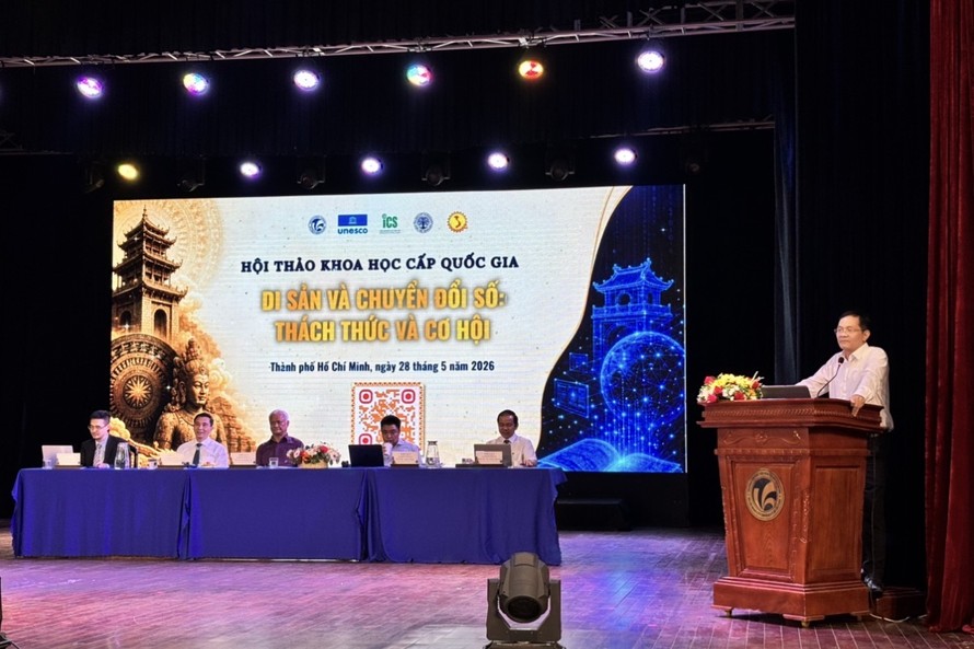 Đại biểu và khách mời chia sẻ nhiều nghiên cứu, tham luận có giá trị tại Hội thảo Di sản và chuyển đổi số: Thách thức và cơ hội.