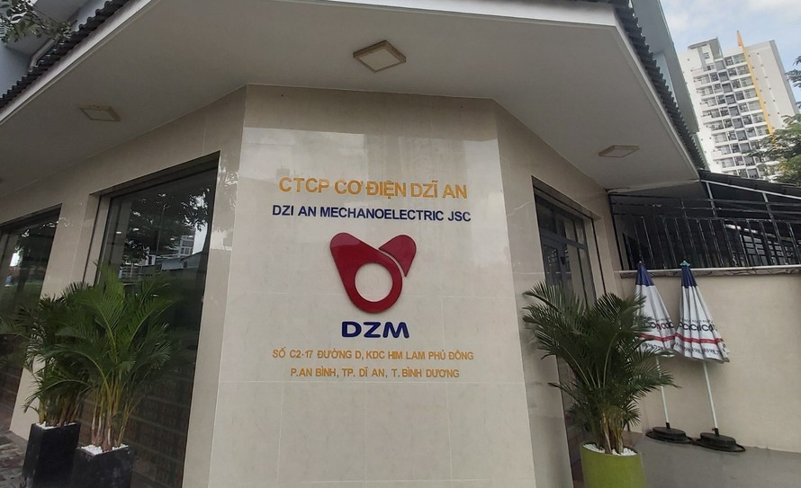 Công ty cổ phần Cơ điện Dzĩ An bị xử phạt