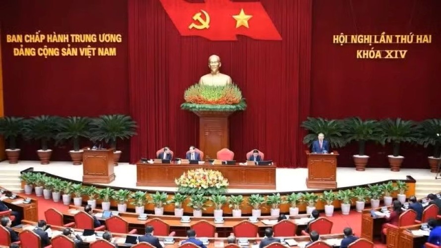Khai mạc Hội nghị lần thứ 2 Ban Chấp hành Trung ương Đảng khóa XIV. 