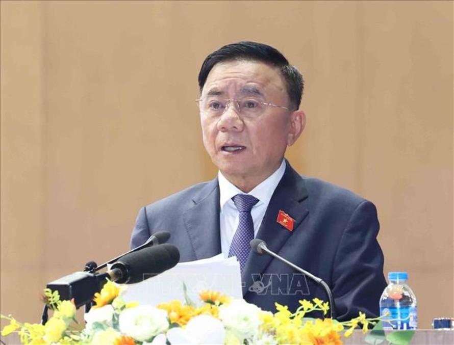 Đồng chí Trần Cẩm Tú, Uỷ viên Bộ Chính trị, Thường trực Ban Bí thư. 