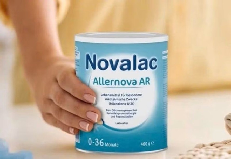 Bộ Y tế cảnh báo không sử dụng sữa bột trẻ em Allernova AR có số lô 183403 do Laboratoires Novalac sản xuất. (Ảnh: Novalac)