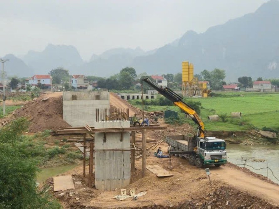 Dự án tuyến đường kết nối ĐT.265 (xã Dân Tiến đi Bắc Ninh), công trình giao thông trọng điểm với tổng mức đầu tư hơn 291 tỷ đồng