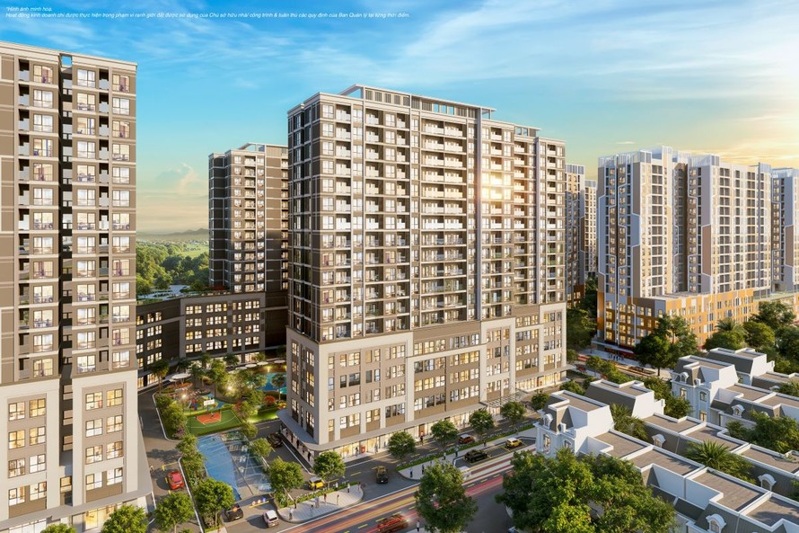 Không gian sống The Sentosa giúp “phân bổ tài sản cảm xúc” cho giới tinh hoa. 