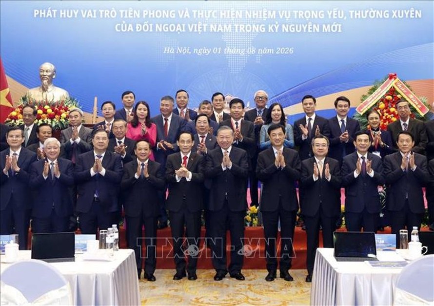 Tổng Bí thư, Chủ tịch nước Tô Lâm và các đại biểu dự Hội nghị.