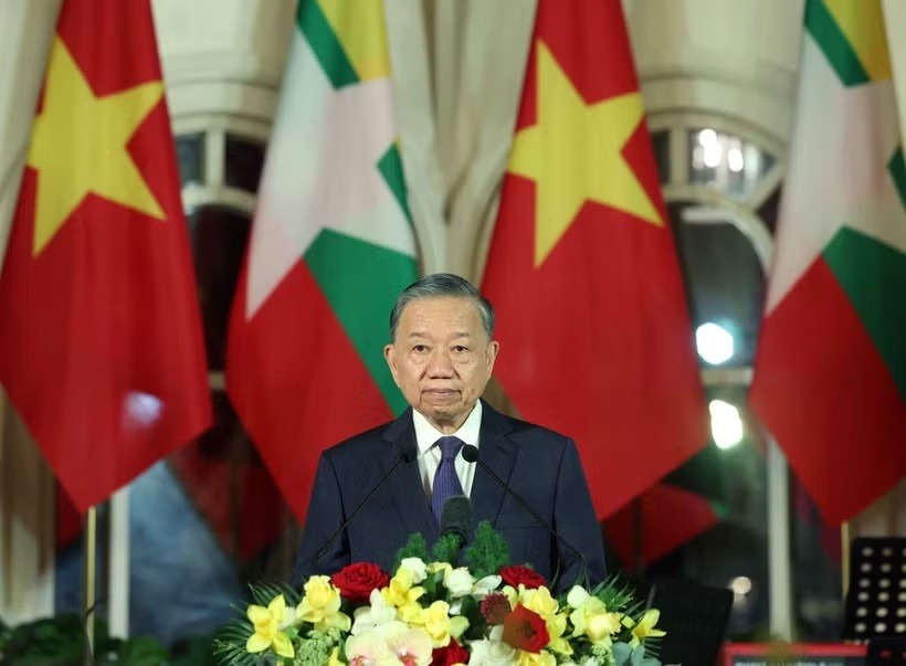 Tổng Bí thư, Chủ tịch nước Tô Lâm phát biểu