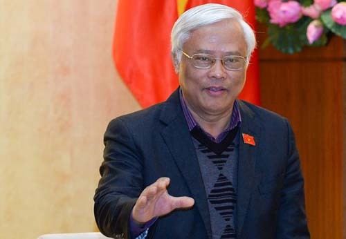 Phó chủ tịch Quốc hội Uông Chu Lưu. Ảnh: Trung tâm báo chí Quốc hội.