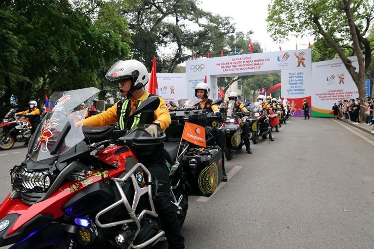 Ảnh sự kiện trong sáng 11/4. Ảnh: TTXVN.