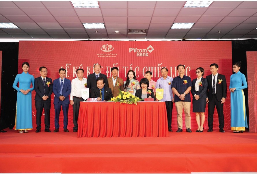 PVcomBank ký kết hợp tác với Tập đoàn Hoàng Quân trong các dự án nhà ở xã hội 