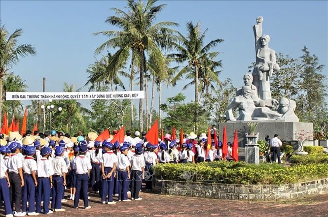 Lan tỏa giá trị của hòa bình tại Khu Chứng tích Sơn Mỹ