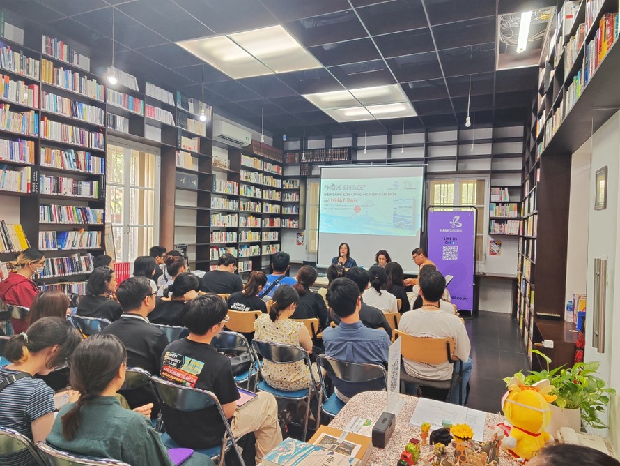 Hình ảnh tại sự kiện giới thiệu sách "Hồn Anime"