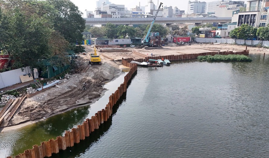 Hà Nội: Không có việc lấp hồ Đống Đa