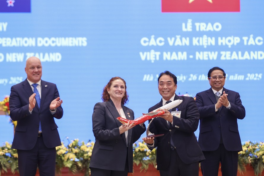 Vietjet công bố đường bay đầu tiên giữa Việt Nam và New Zealand