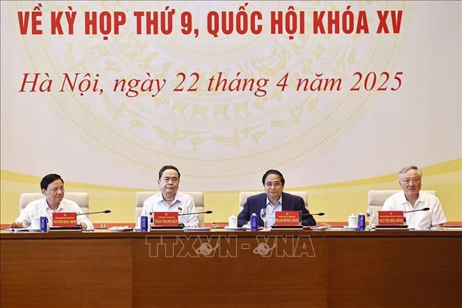 Trao đổi, thống nhất chỉ đạo nội dung, chương trình và cách thức tiến hành Kỳ họp thứ 9