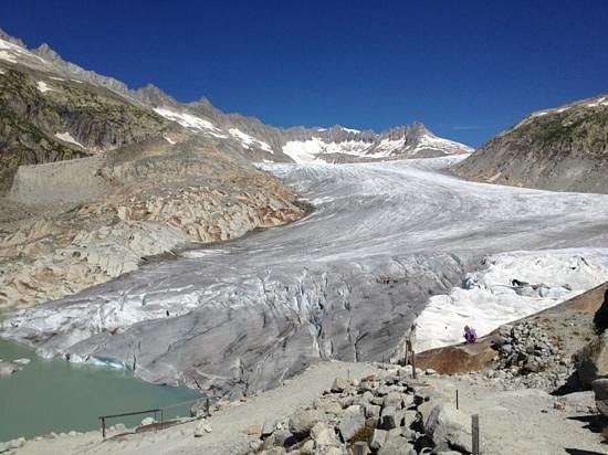 Sông băng Thụy Sĩ đối mặt mùa tan chảy khốc liệt