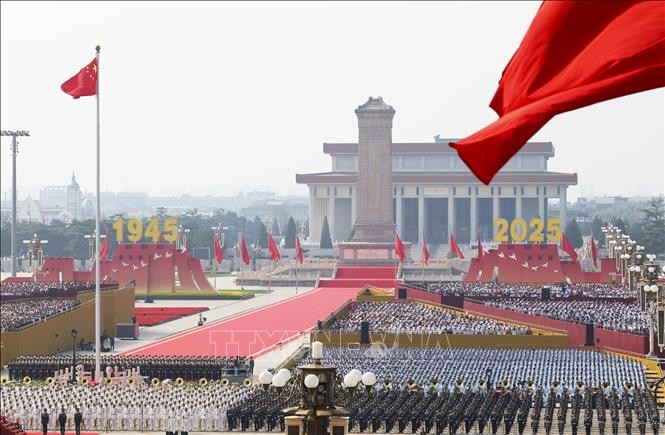 Chủ tịch nước Lương Cường dự Lễ duyệt binh kỷ niệm 80 năm chiến thắng phát xít của nhân dân thế giới