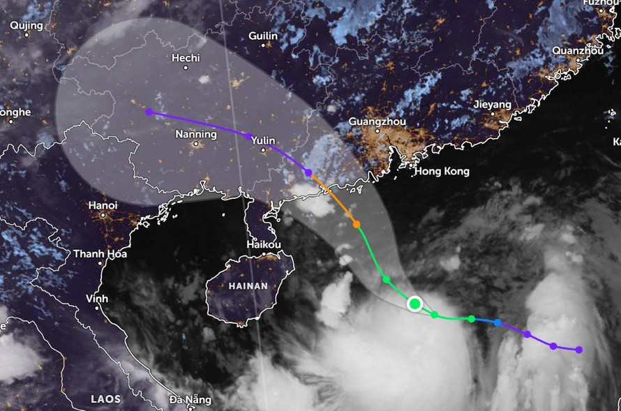 Bão Tapah đổ bộ miền Nam Trung Quốc, gây gián đoạn nhiều hoạt động
