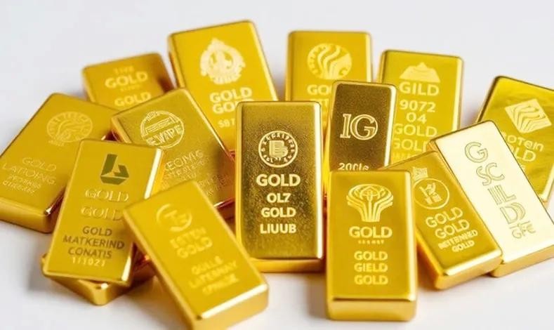 Vàng ít biến động, bạc giảm giá