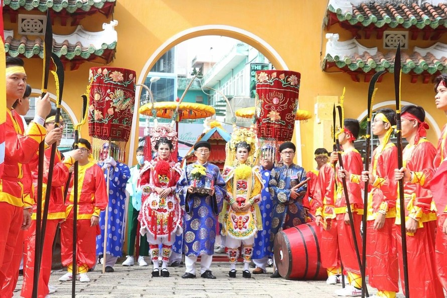 Lễ Khai hạ - cầu an tại Lăng Ông Bà Chiểu