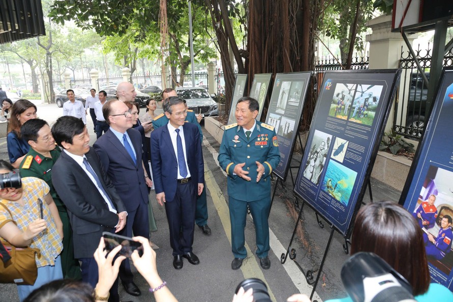 Triển lãm biểu tượng hợp tác vũ trụ Việt - Nga từ "Chuyến bay Liên hợp 37"