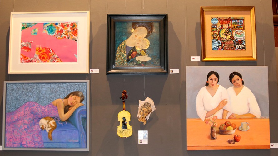 Triển lãm “Phụ nữ vẽ Phụ nữ” trở lại, quy tụ 25 họa sĩ từ nhiều quốc gia