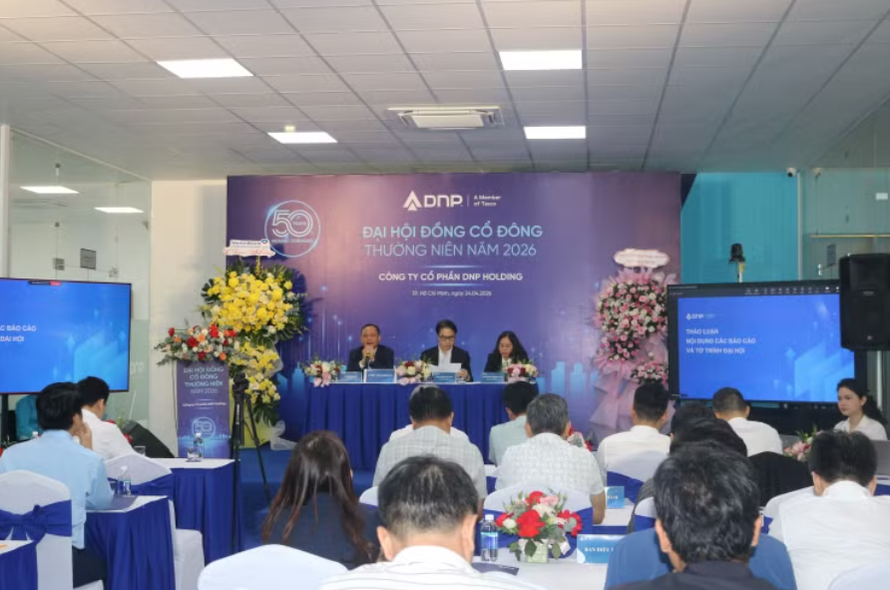 ĐHĐCĐ DNP Holding 2026: Đặt mục tiêu doanh thu 10.812 tỷ đồng, tối ưu hóa nguồn lực sau M&A