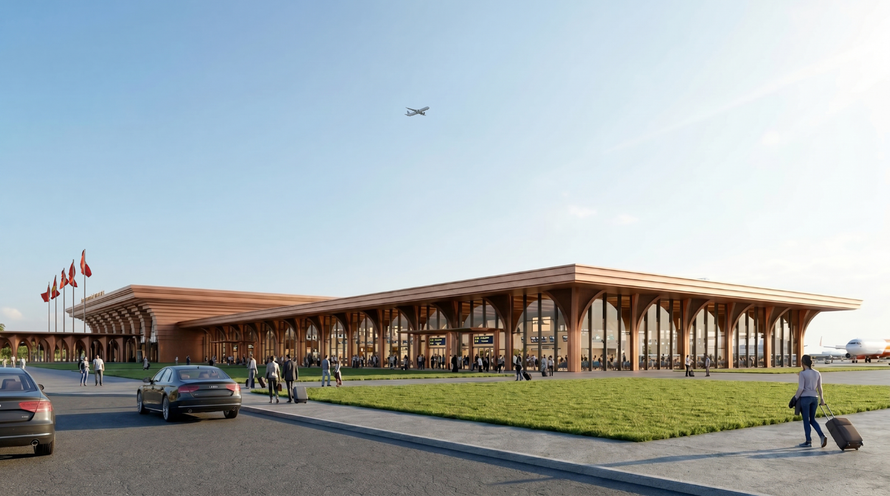 Cảng hàng không dân dụng Phan Thiết là công trình được chờ đợi suốt 1 thập kỷ qua