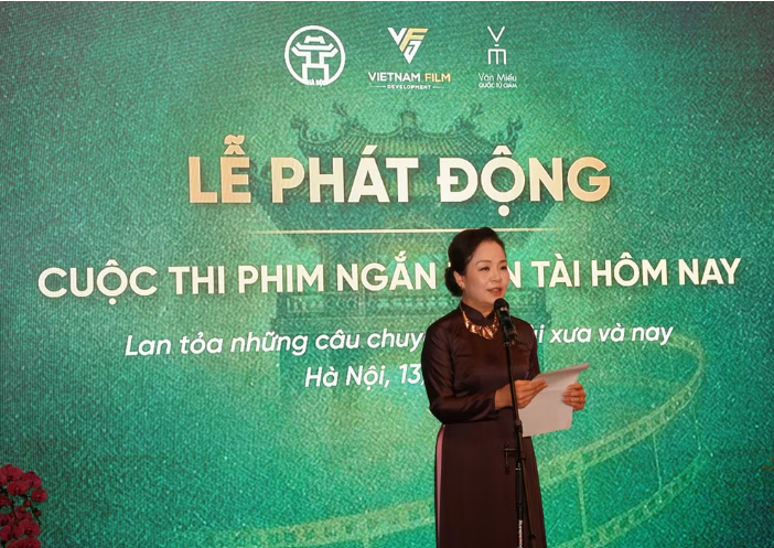 TS. Ngô Phương Lan, Chủ tịch Hiệp hội Xúc tiến phát triển Điện ảnh Việt Nam. Ảnh: Anh Vũ