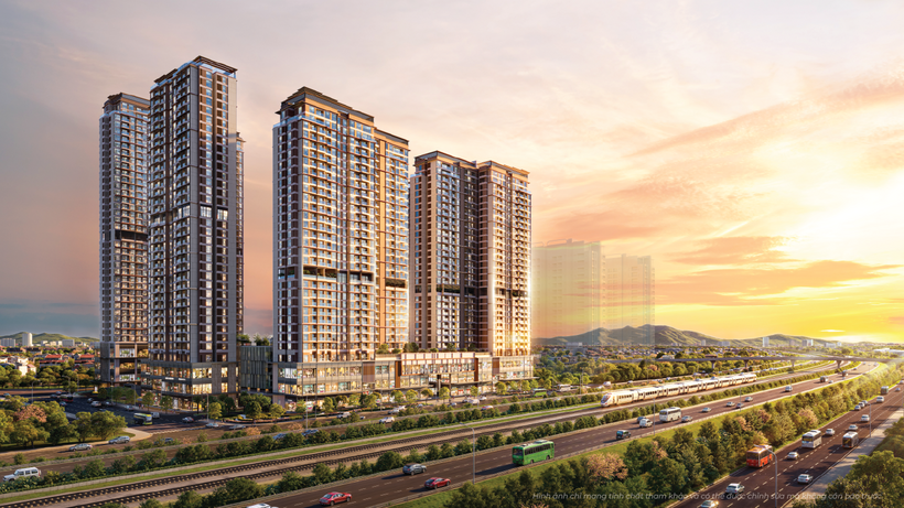 Phối cảnh dự án Imperia Sky Park.
