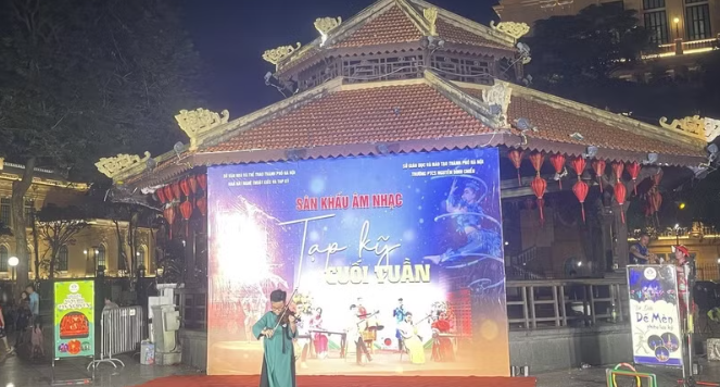 Nhà Bát giác - Không gian nghệ thuật cộng đồng bên Hồ Hoàn Kiếm
