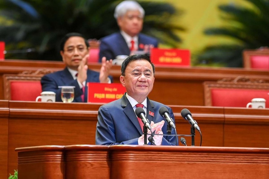 Đồng chí Trần Cẩm Tú, Ủy viên Bộ Chính trị, Thường trực Ban Bí thư, Bí thư Đảng ủy các cơ quan Đảng Trung ương chủ trì Hội nghị