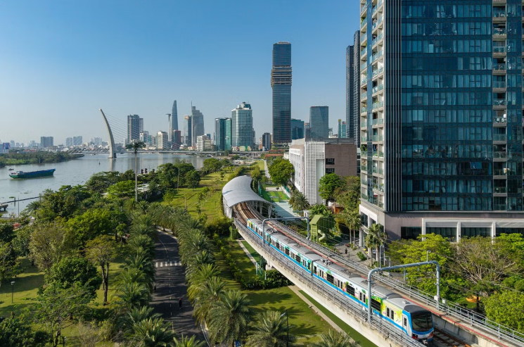 Mô hình TOD (Transit-Oriented Development) - xu hướng phát triển đô thị tất yếu trên toàn thế giới. Ảnh: PV