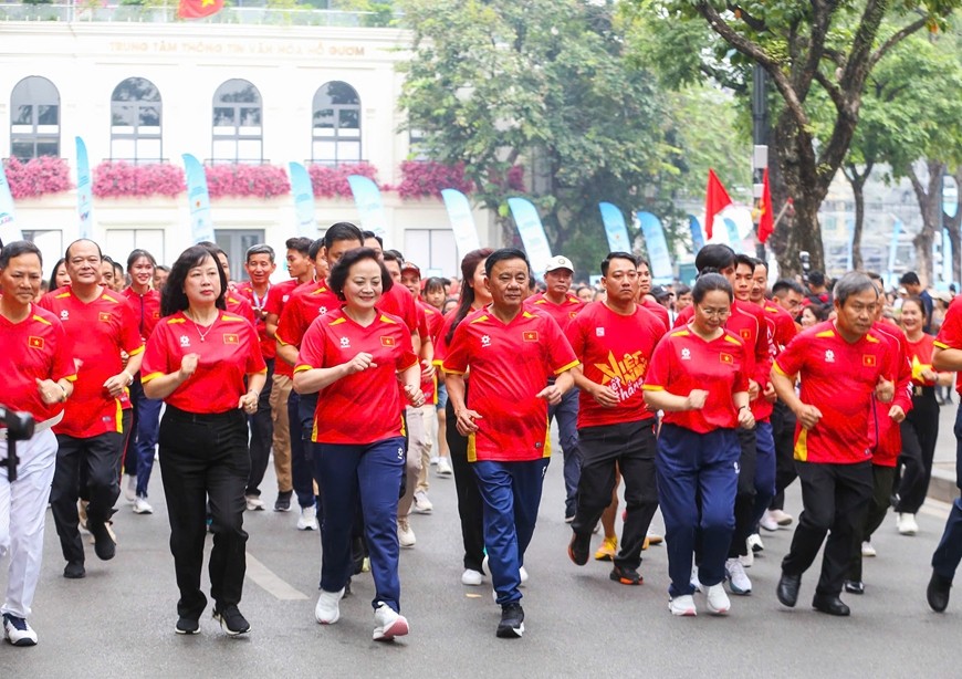 Đẩy mạnh thói quen tập luyện thể thao trong cộng đồng