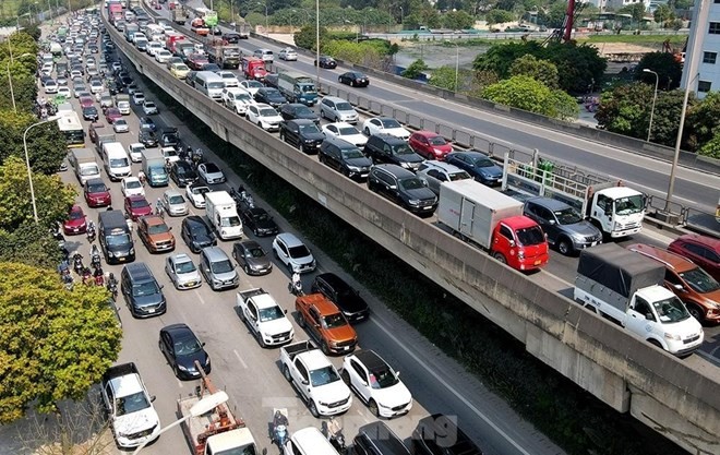 Nguy cơ ùn tắc dây chuyền trên Vành đai 3 trên cao