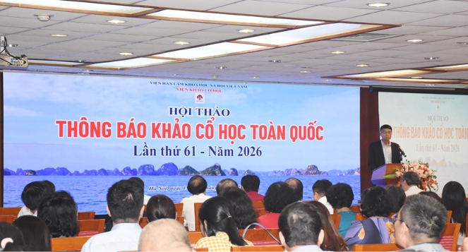Hội thảo Thông báo Khảo cổ học Toàn quốc lần thứ 61 