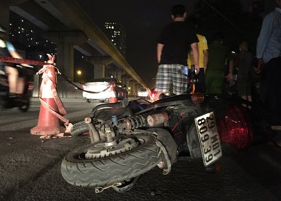 Hiện trường vụ việc. Ảnh: Nguyễn Hoàn.