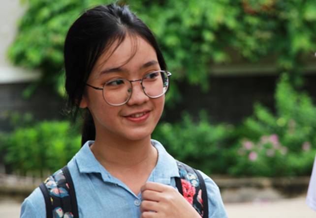 Một thí sinh tham gia kiểm tra năng lực của Đại học Luật TP HCM năm 2016. Ảnh: Mạnh Tùng